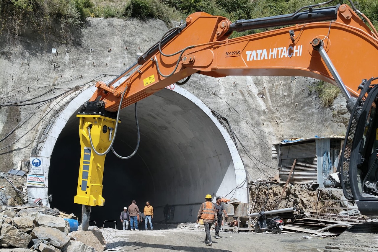 Epiroc tunnels in Himalayas
