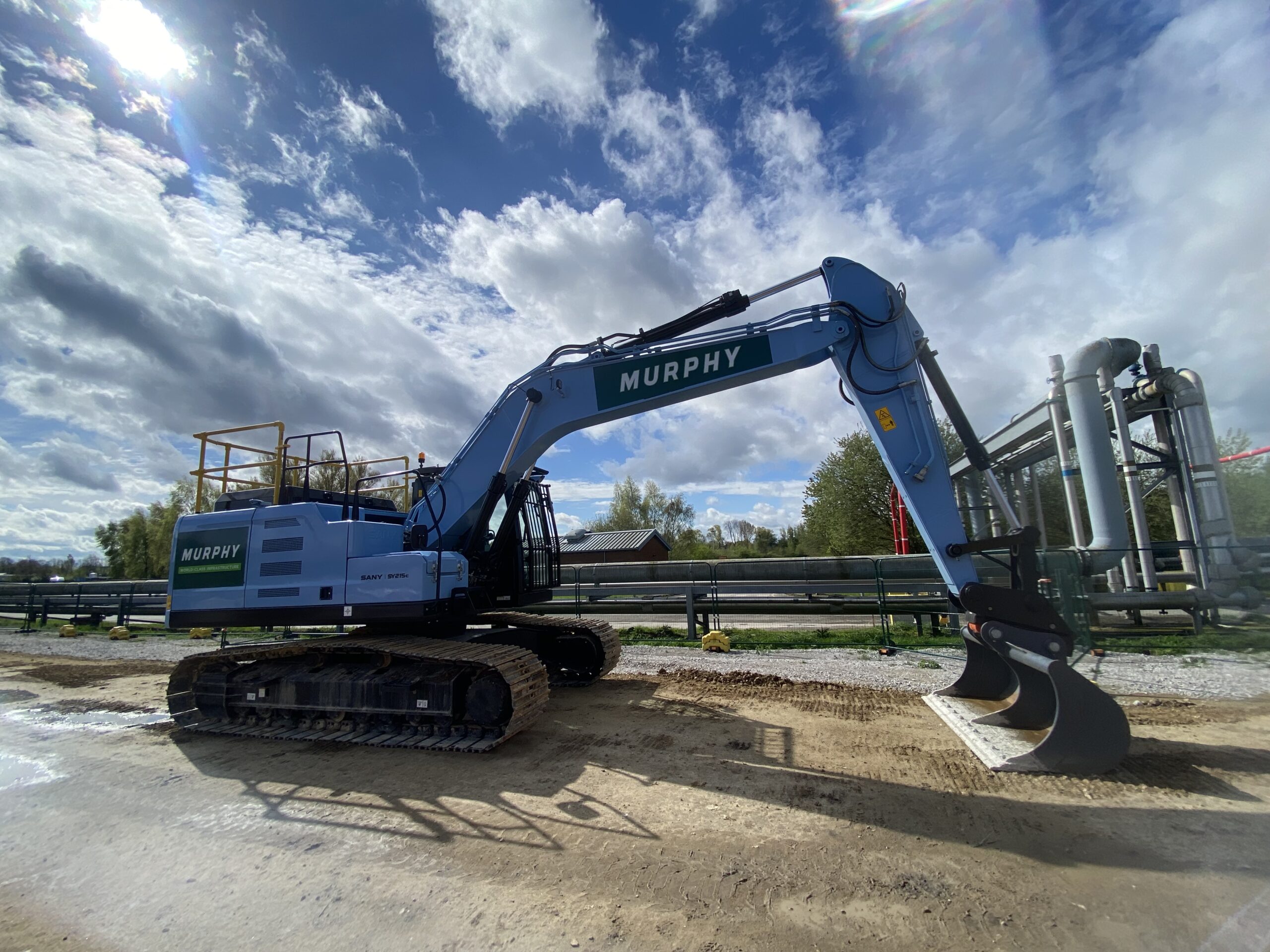 Murphy's zero emissions excavator debut