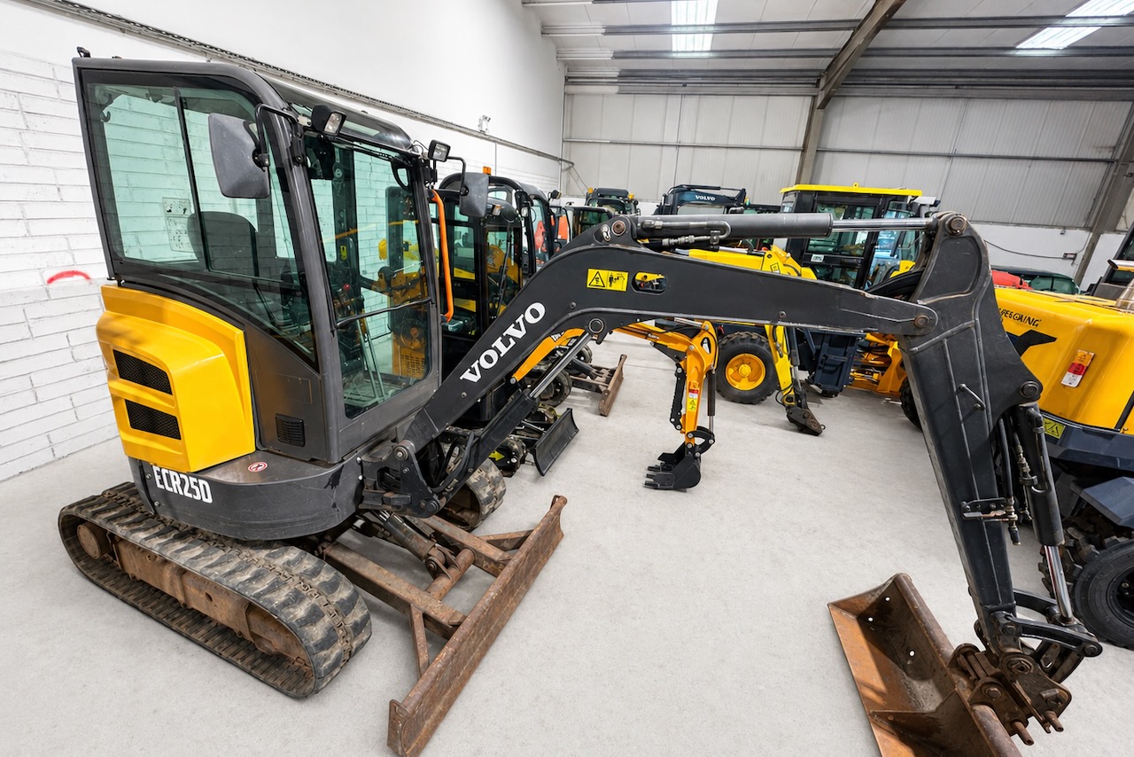 Excavator stolen using fraudulent company details