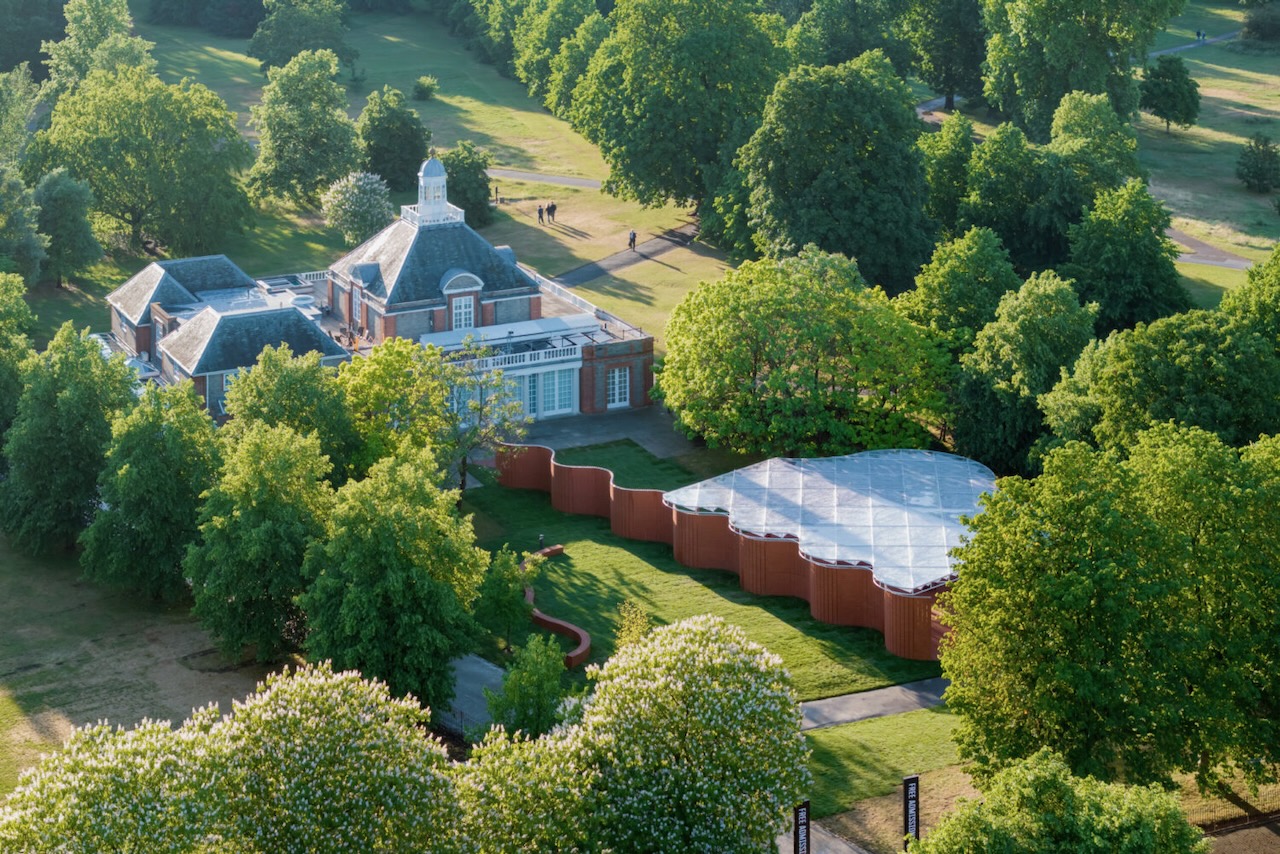 AECOM delivers reusable skin for Serpentine pavilion