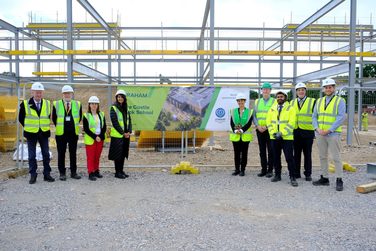 Graham starts school steel work