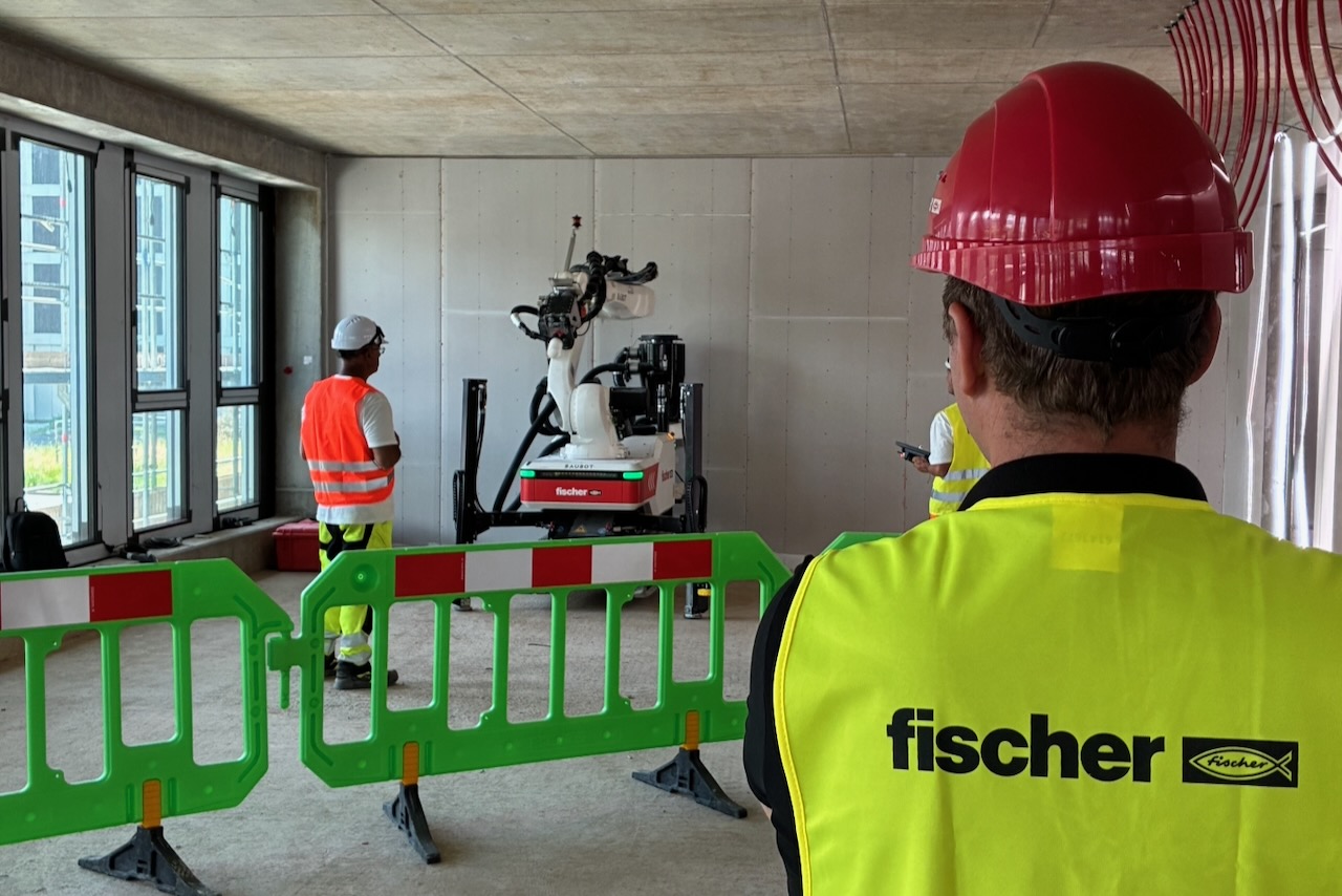 Fischer robots at work in Frankfurt