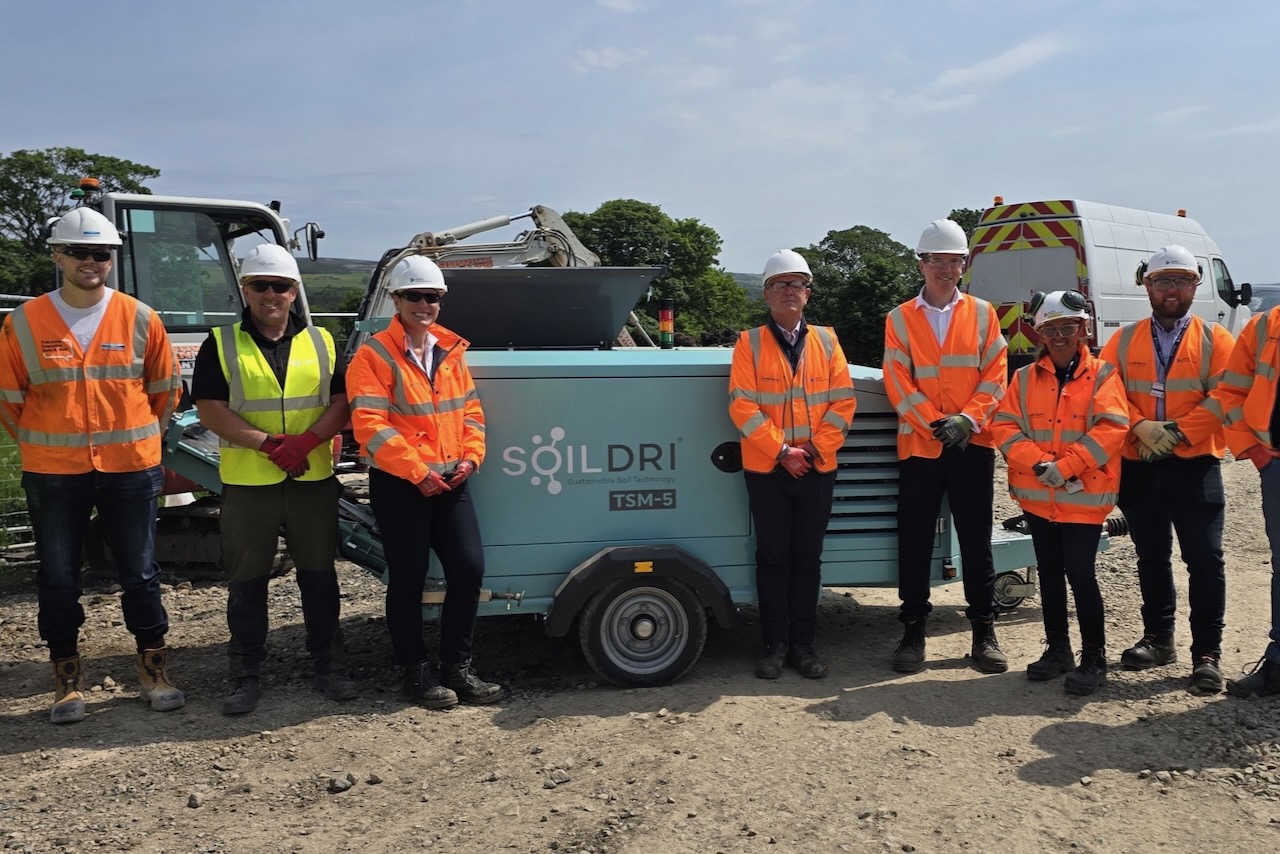 United Infrastructure, SoilDri partner for AMP8 delivery