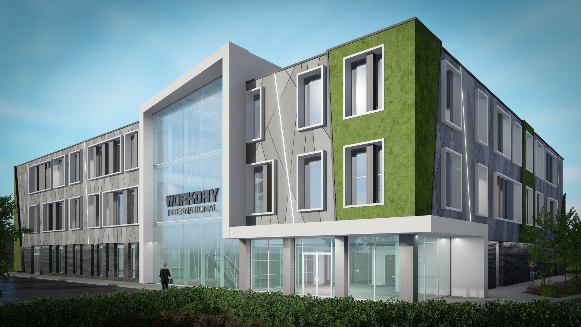 Portakabin HQ for Workdry group