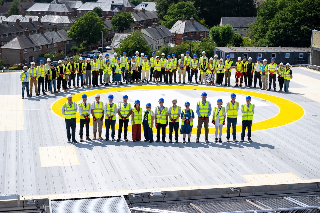 Tilbury Douglas tops out £100m Dorset emergency department