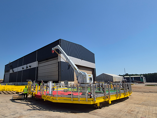Palfinger davits for East Anglia Two wind farm