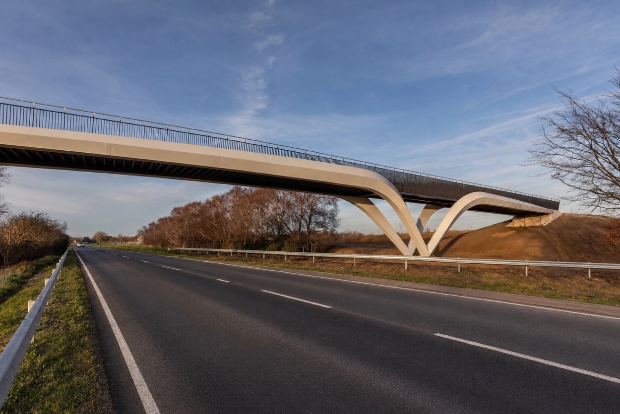 Graham completes active travel A10 bridge