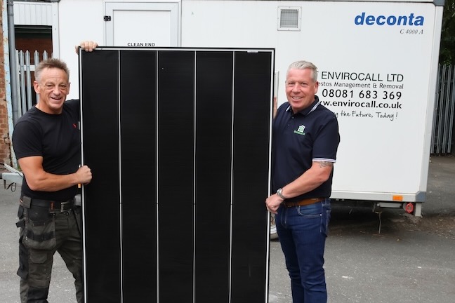 Envirocall decontaminates with sunlight