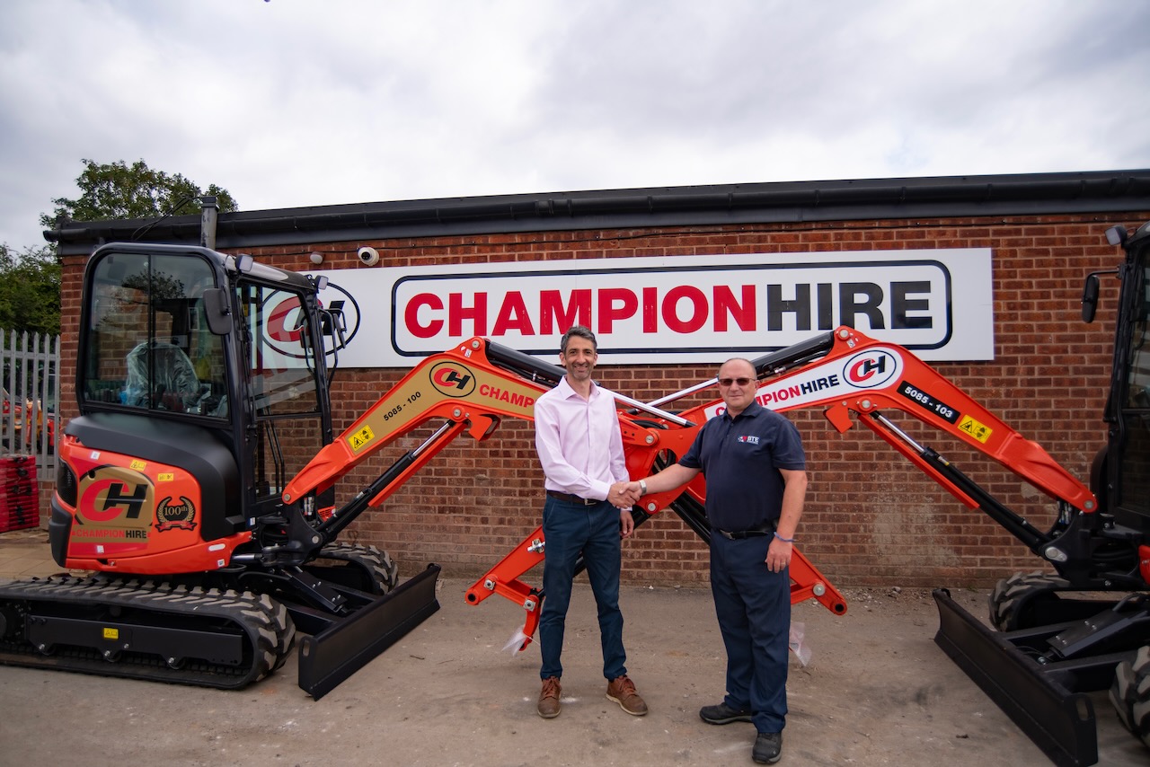 Champion goes for gold with Kubota