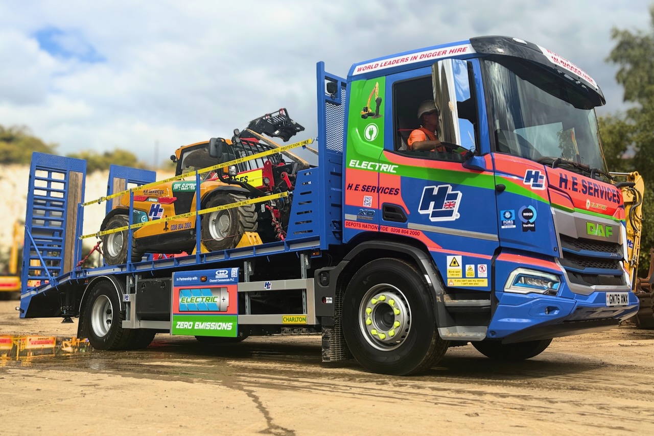H E Services goes electric
