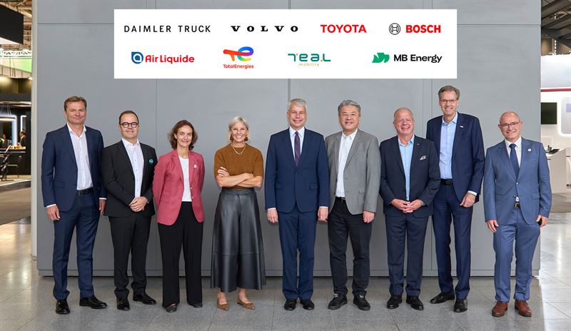 Truck industry targets hydrogen in Europe