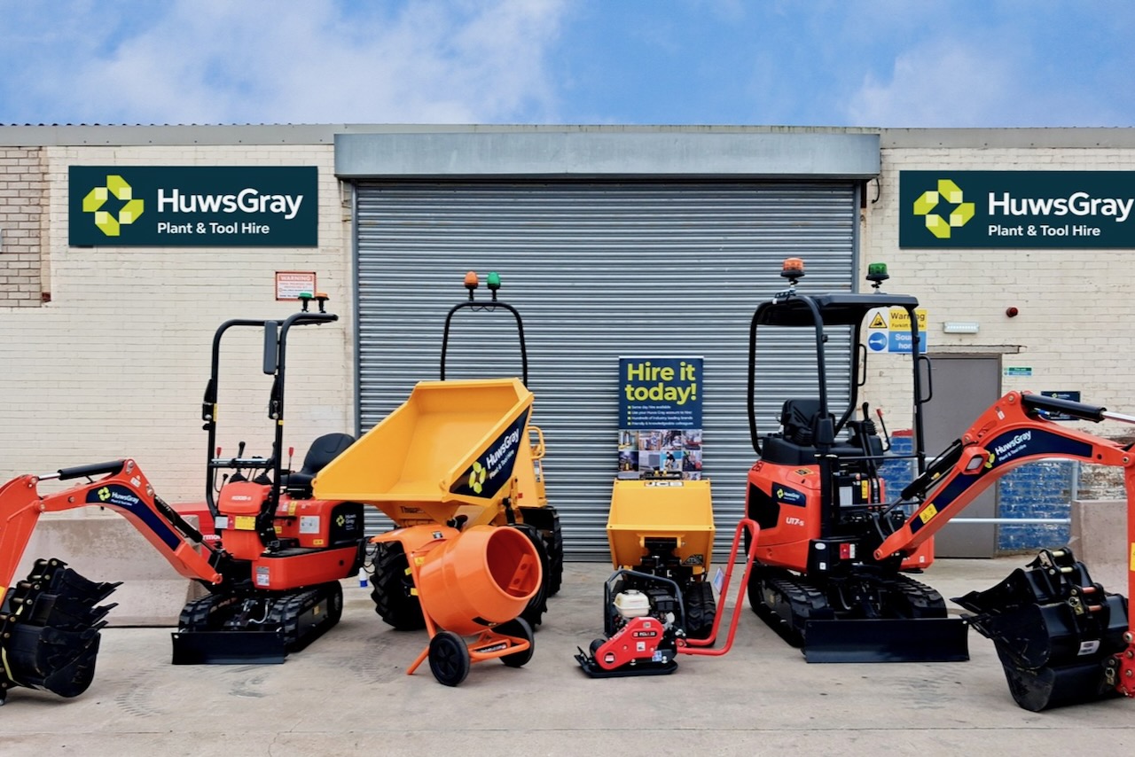 Huws Gray adds plant hire in Fleetwood