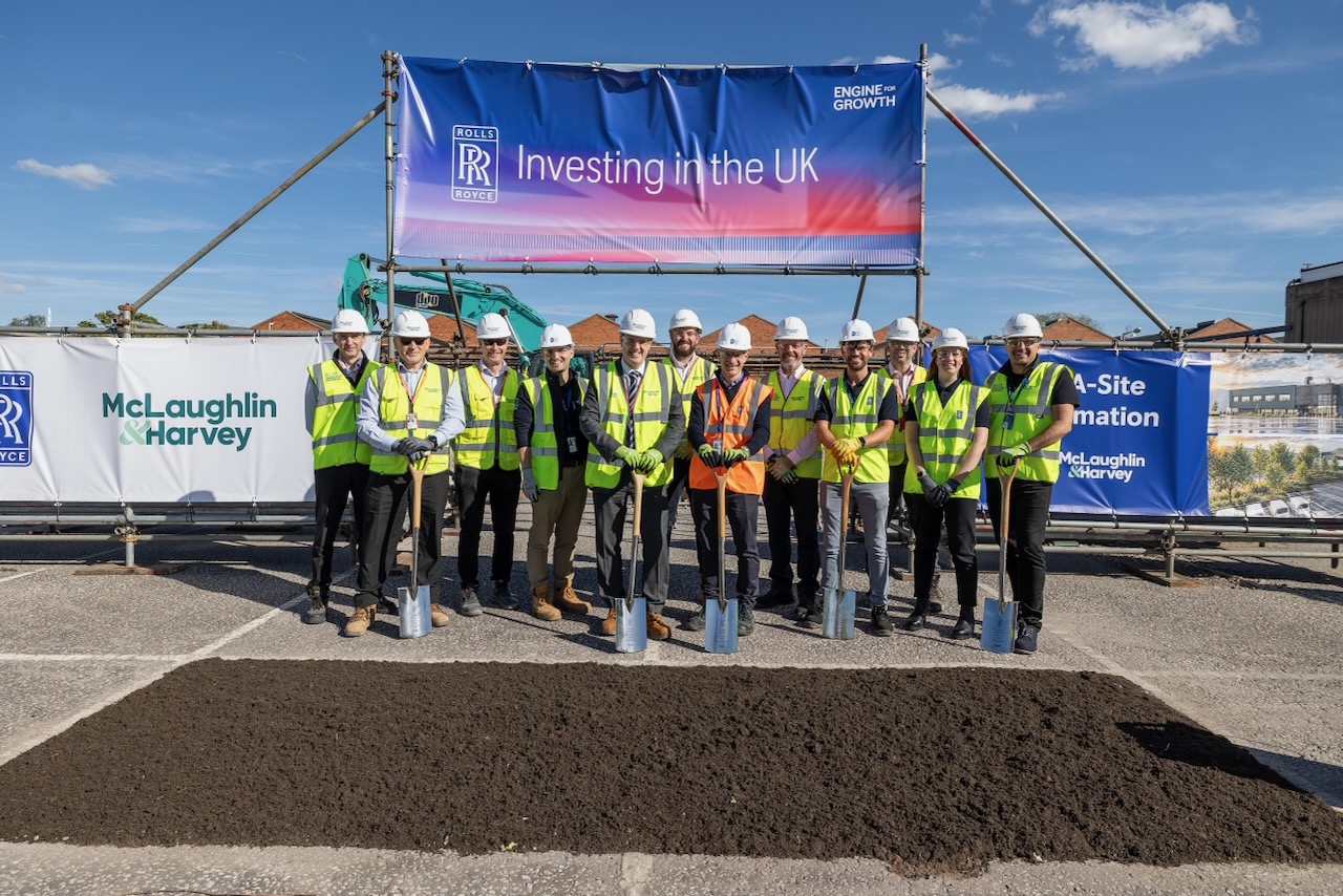 McLaughlin & Harvey starts on Rolls-Royce Derby factory