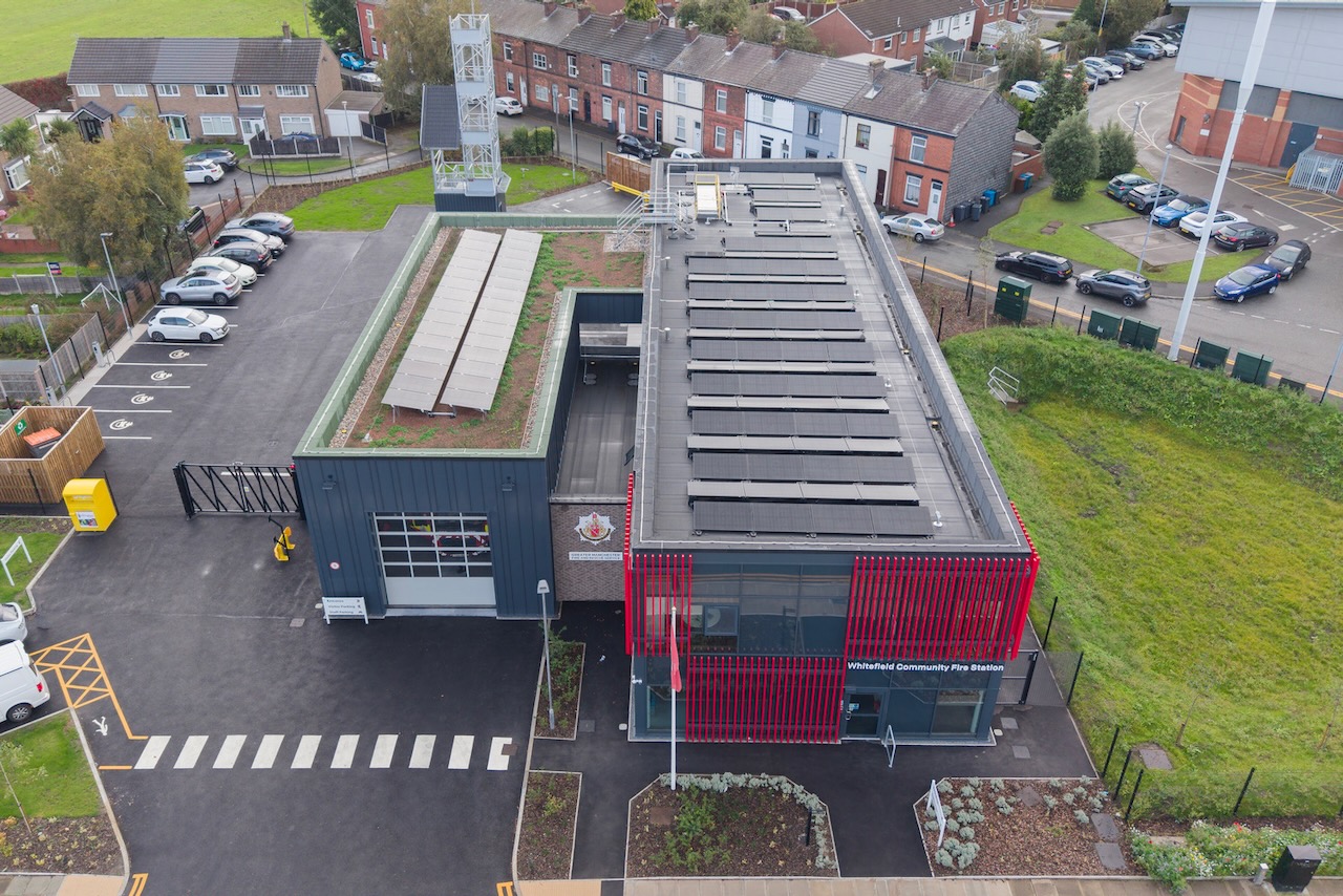 Robertson completes second Manchester fire station