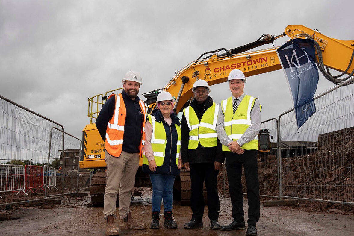 Keon gets building Wolverhampton homes