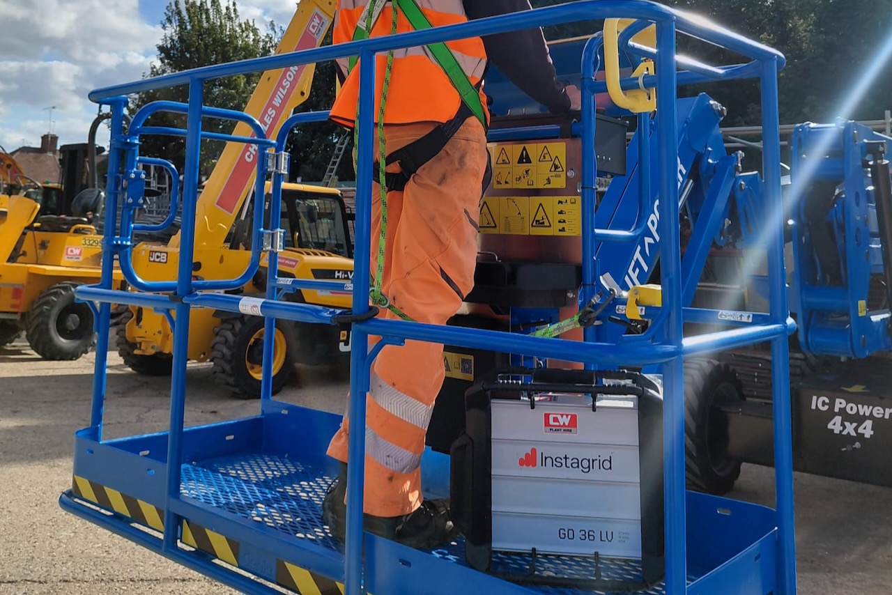 CW Plant Hire invests in Instagrid batteries