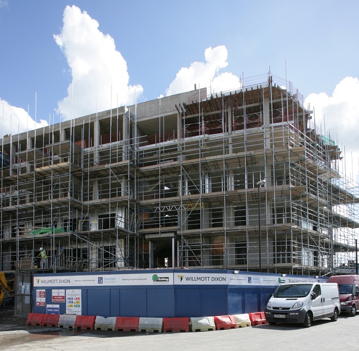 Metsec framing speeds housing project