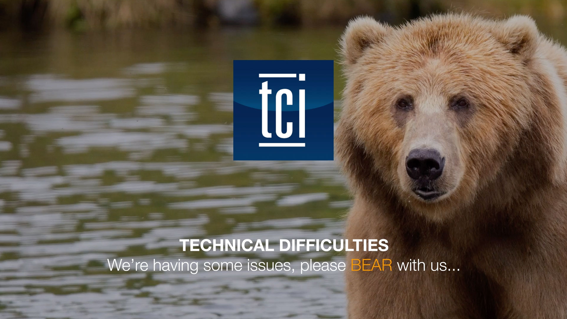 We are experiencing technical difficulties