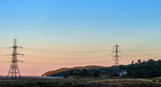 Pylons in Dwyryd Estuary should start coming down in 2029 Pylons in Dwyryd Estuary should start coming down in 2029