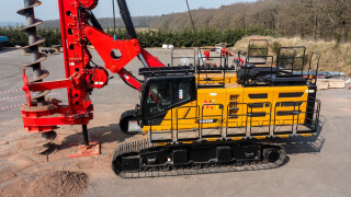 Sany UK describes the 90-tonne SR235 as “designed for all arduous geotechnical conditions”.  