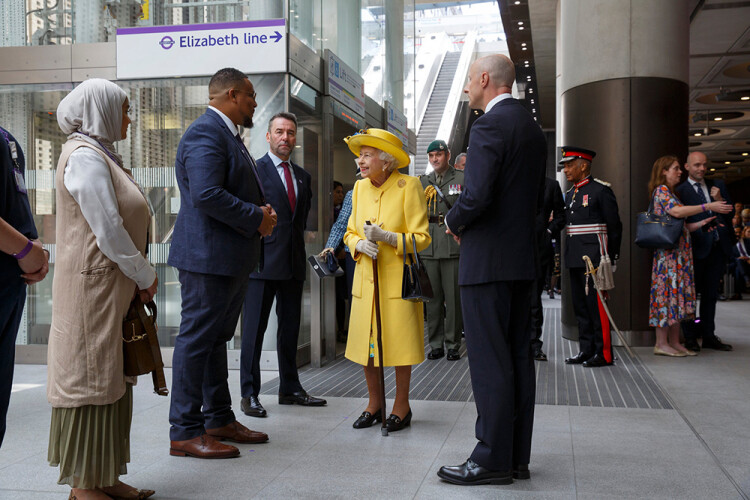 HRH Queen Elizabeth II ventured out to officially open the eponymous tube line in May this year