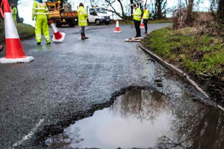 Local authorities are struggling to catch up with the increasing deterioration of  their roads