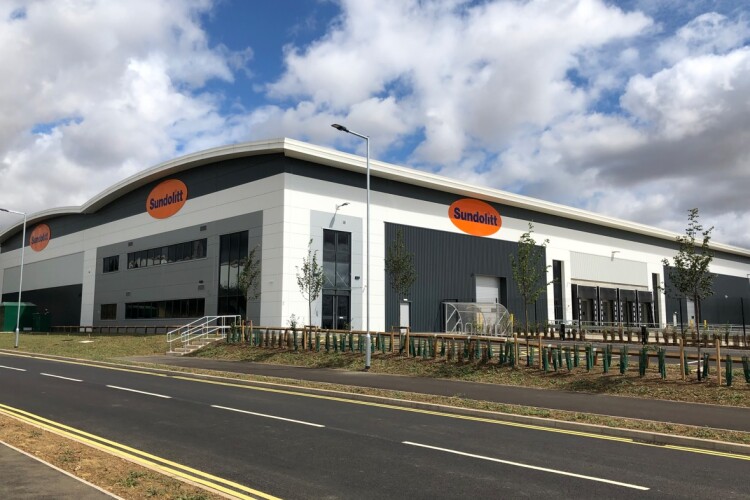 The new factory in Corby