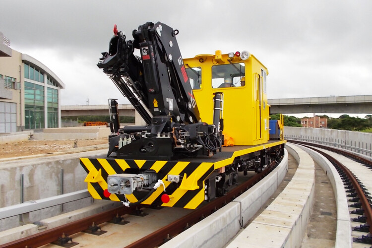 The iX.2758 is the largest in a new range of cranes for the rail industry