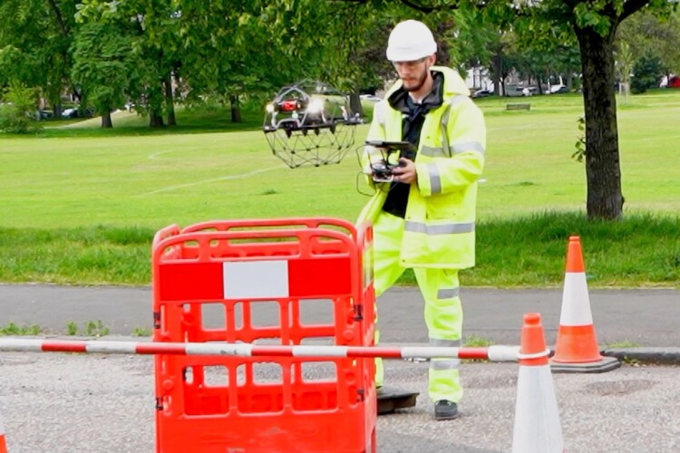 Teams of up to 15 workers are replaced by just two operatives using drone and LiDAR scanning