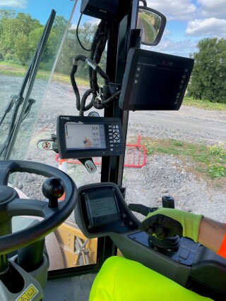The technology inside the cab that manages the compaction