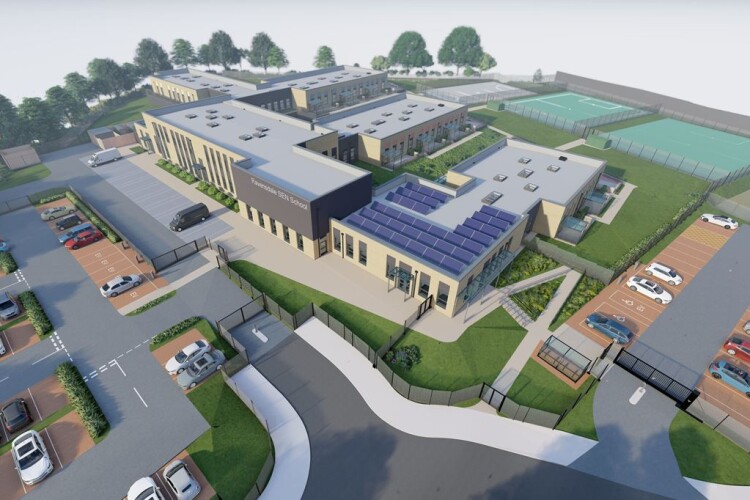 CGI of the new school