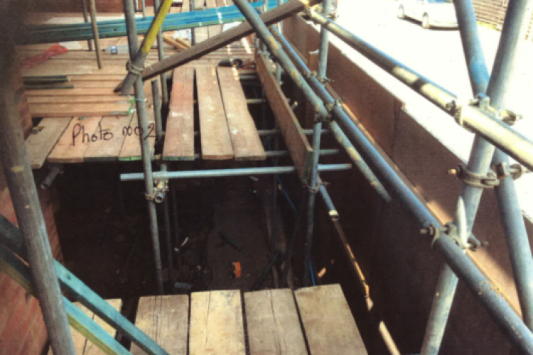The gap in the platform