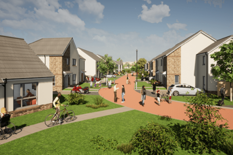 First Endeavour was meant to be building this development of 97 affordable homes in Lochgelly Road, Lumphinnans 