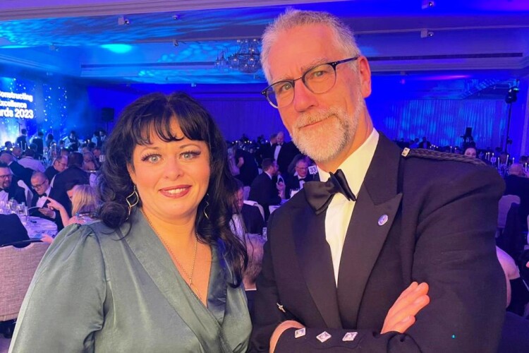 Sarah Bolton (left) and Bill Hill
