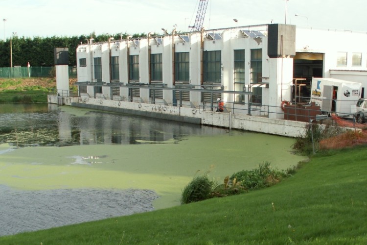 Keadby pumping station is switching from diesel to electric power