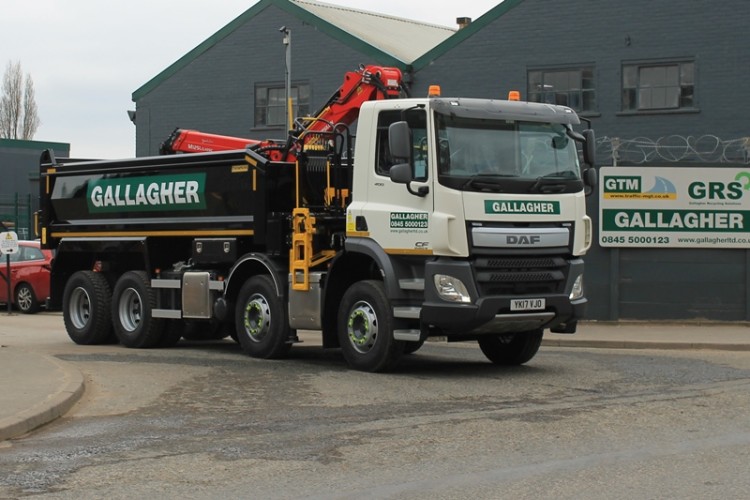 Gallagher has fitted telematics cameras to its trucks