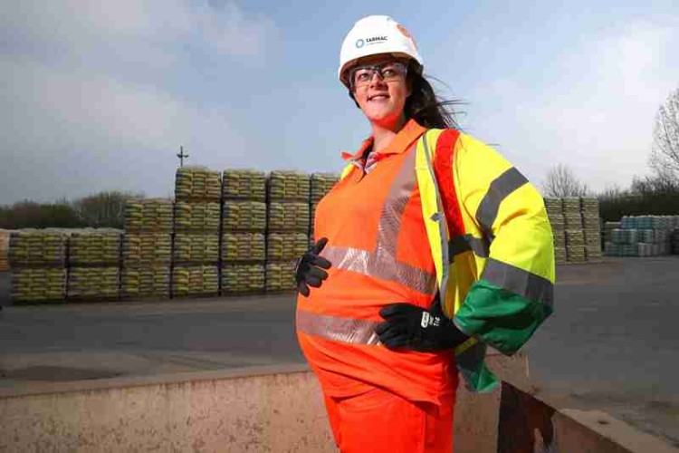 Tarmac employee Louise Pattison