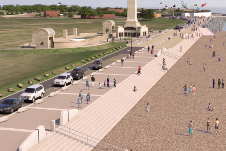 CGI of part of the scheme