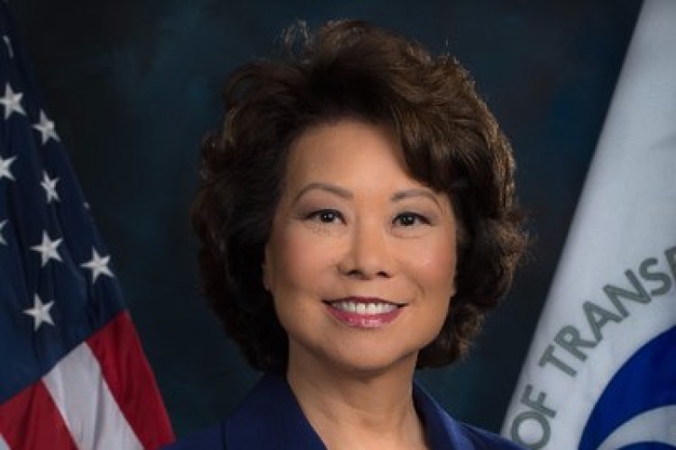 US transportation secretary Elaine Chao