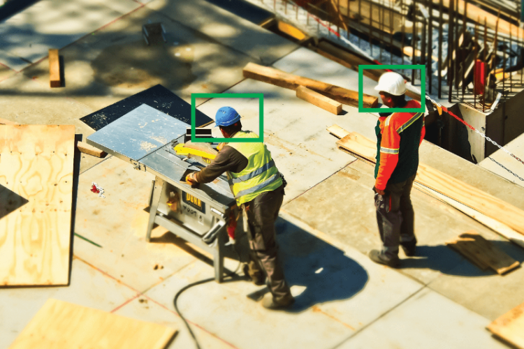 Software detects PPE compliance