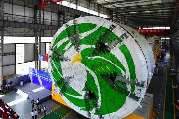 China S Largest Tbm Arrives In Shenzhen