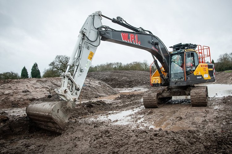 WPI has bought a package of 16 Volvo excavators