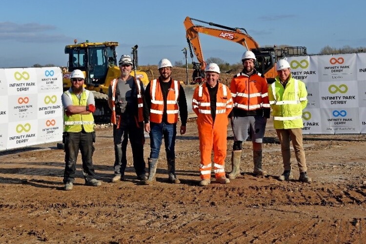 Nuclear AMRC Midland&rsquo;s Infinity Park Derby construction team