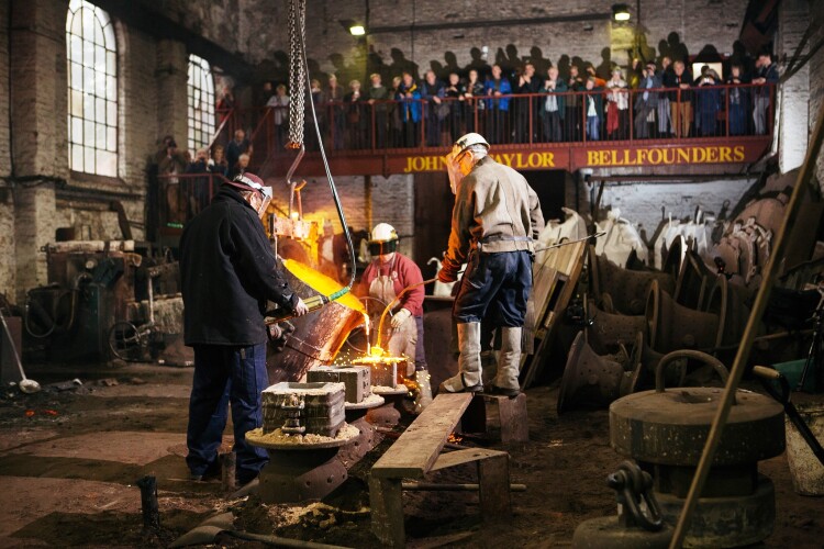 Loughborough Bellfoundry (Image: Tommy Pengilley)