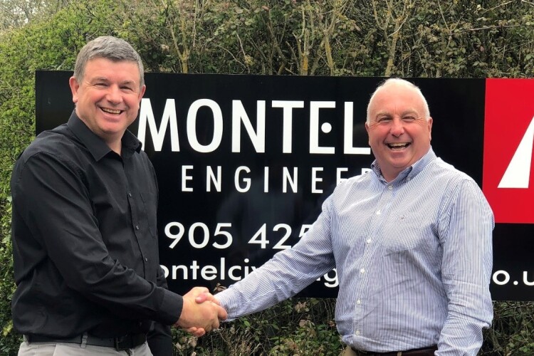 Montel managing director Simon Turbutt (left) and Andy McAdam 