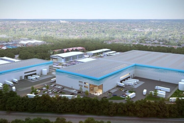 The units will be on the Milton Keynes site of the failed Arcadia retail group's distribution centre