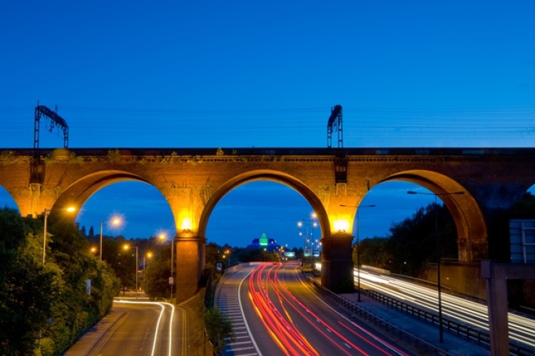 The Travis Brow link road project will go under Stockport Viaduct