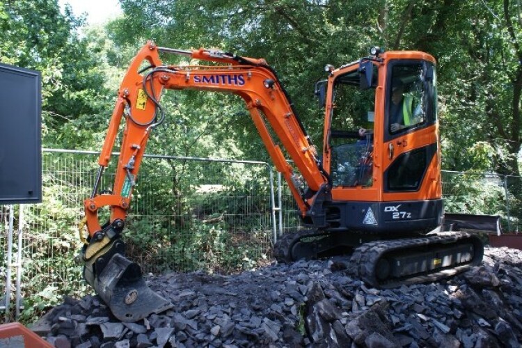 One of the new machines