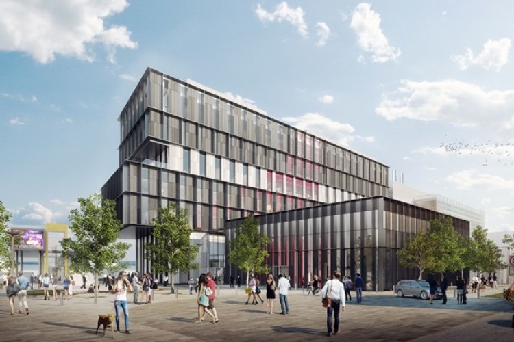 The planned Cardiff Innovation Campus 