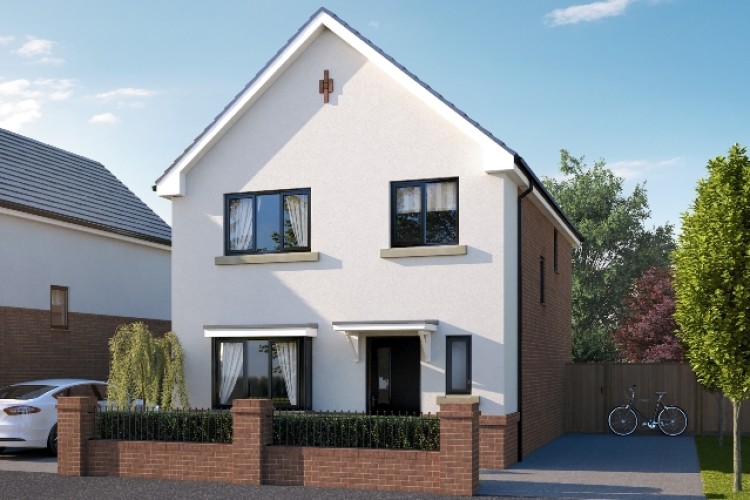CGI of one the houses Seddon is building on Melland Road